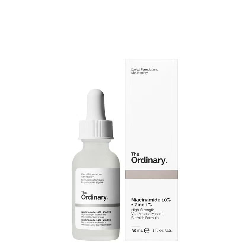 The Ordinary Niacinamide 10% + Zinc 1% Serum 30ml – Oil Control & Brightening