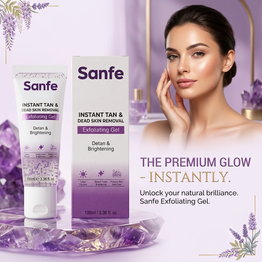 Sanfe Instant Tan Removal Exfoliating Gel