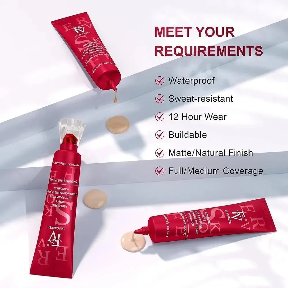 FV SK-FOREVER Red Diamond Liquid Foundation – Natural Coverage 30g