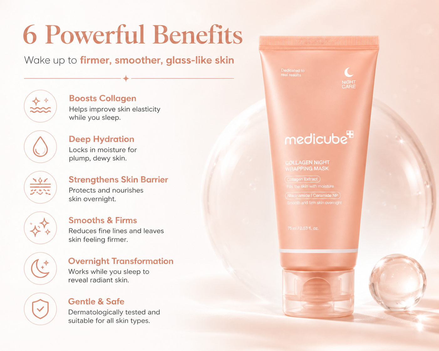 Medicube Collagen Night Wrapping Mask (75ml)
