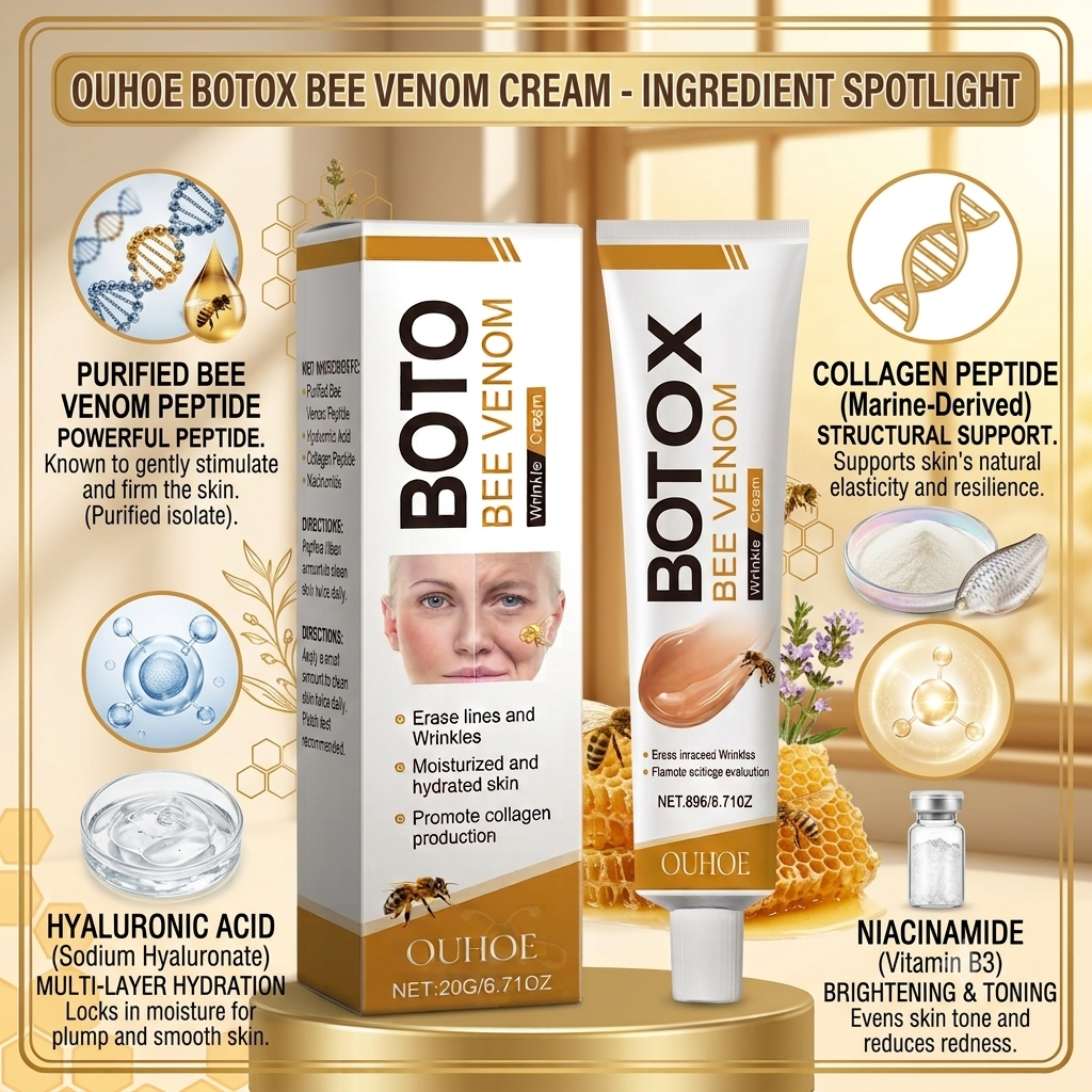 Botox Bee Venom Wrinkle Cream | Anti-Aging Moisturizer
