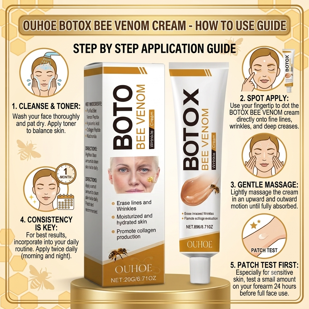 Botox Bee Venom Wrinkle Cream | Anti-Aging Moisturizer