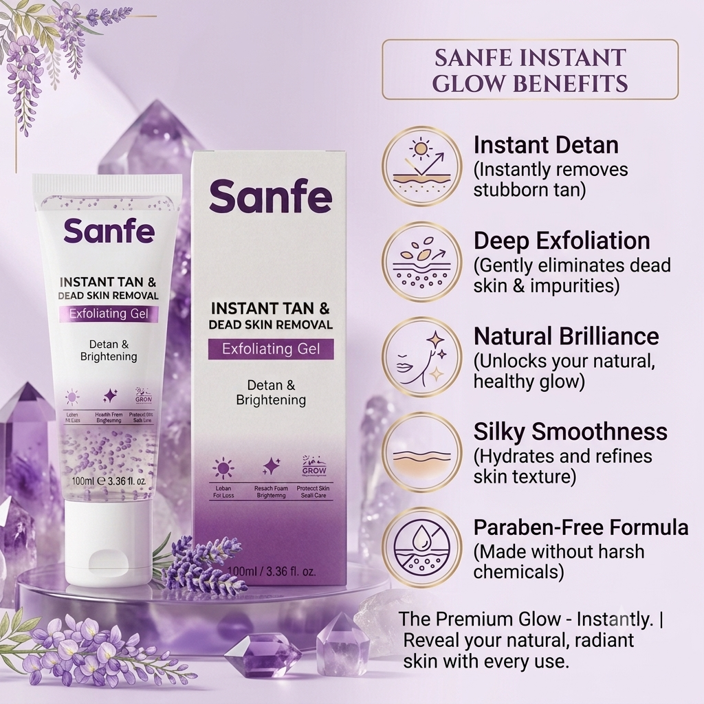 Sanfe Instant Tan Removal Exfoliating Gel