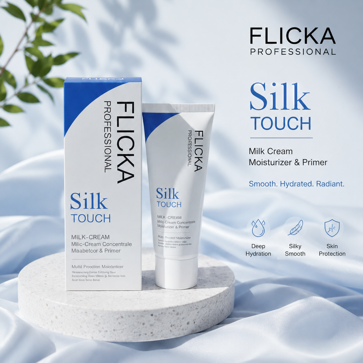 FLiCKA Silk Touch 3-in-1 Moisturizer & Primer
