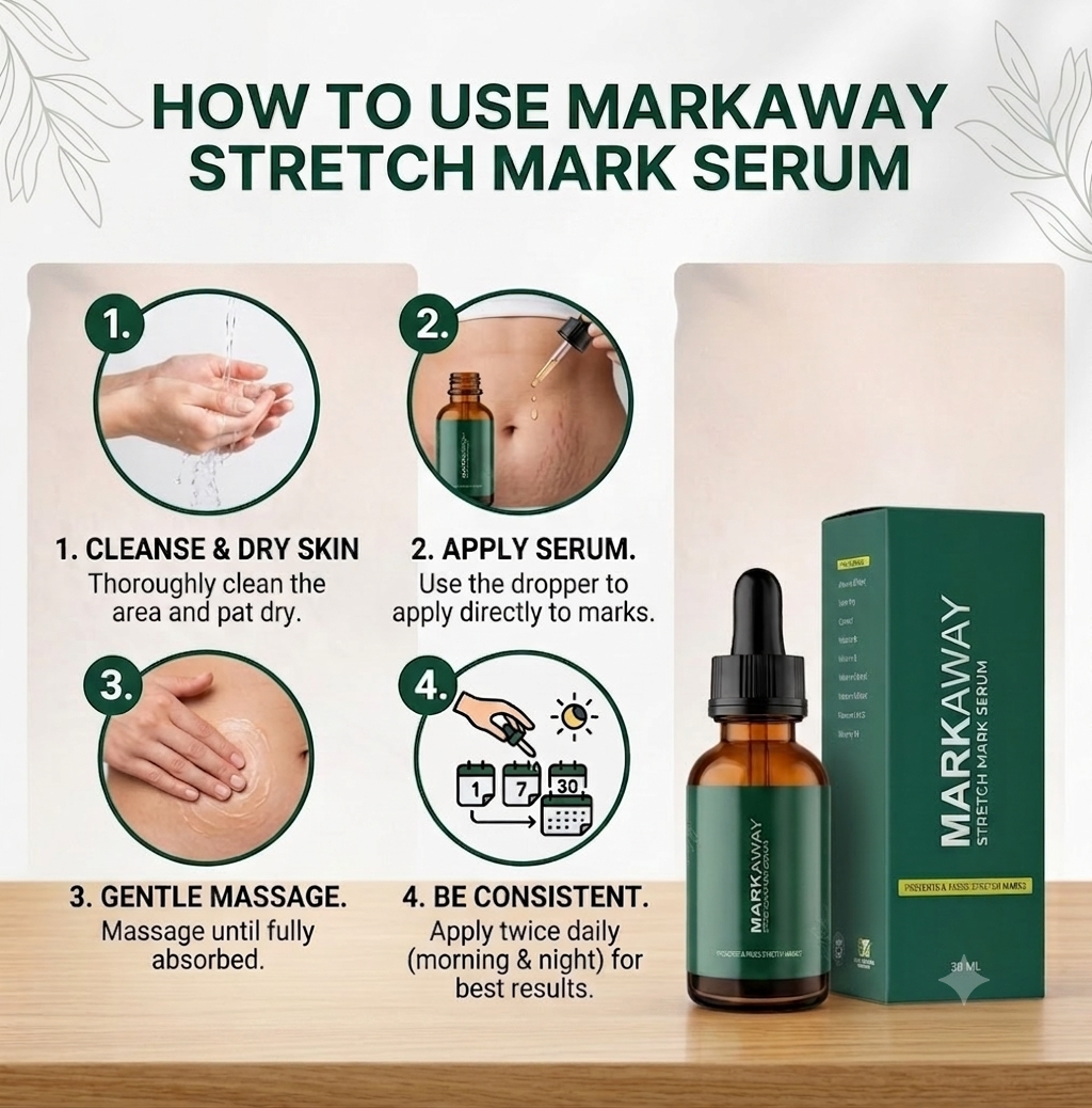 Markaway Herbal Stretch Mark Serum (30ml)