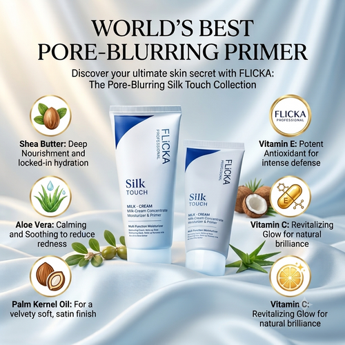FLiCKA Silk Touch 3-in-1 Moisturizer & Primer